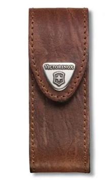 Picture of LEATHER POUCH BROWN